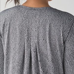 Lululemon Rush Hour Spray Jacquard White Blk sz 8